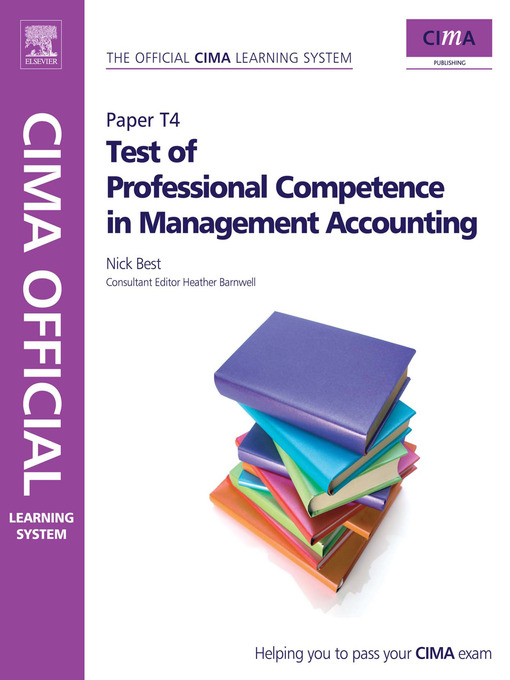 Title details for Test of Professional Competence in Management Accounting by Nick Best - Available